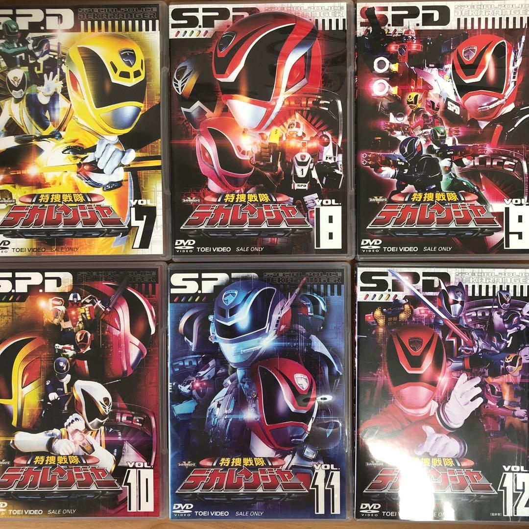 特捜戦隊デカレンジャー DVD全12巻セット - メルカリ