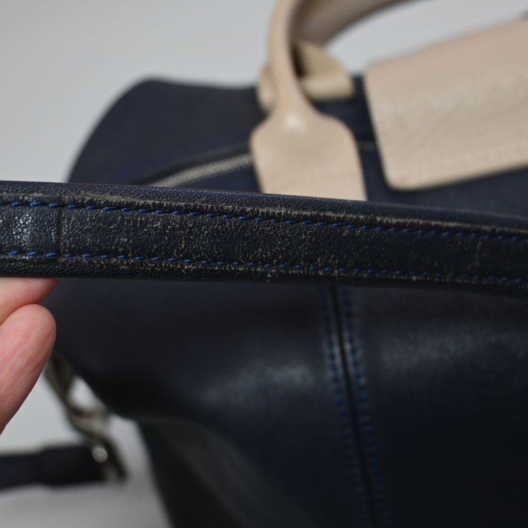 589☆ LONGCHAMP 2way バッグ ルプリアージュ キュイール - メルカリ