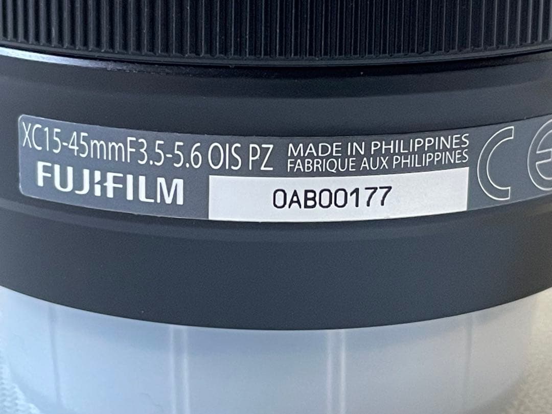 FUJIFILM XC15-45mm F3.5-5.6 OIS PZ レンズ