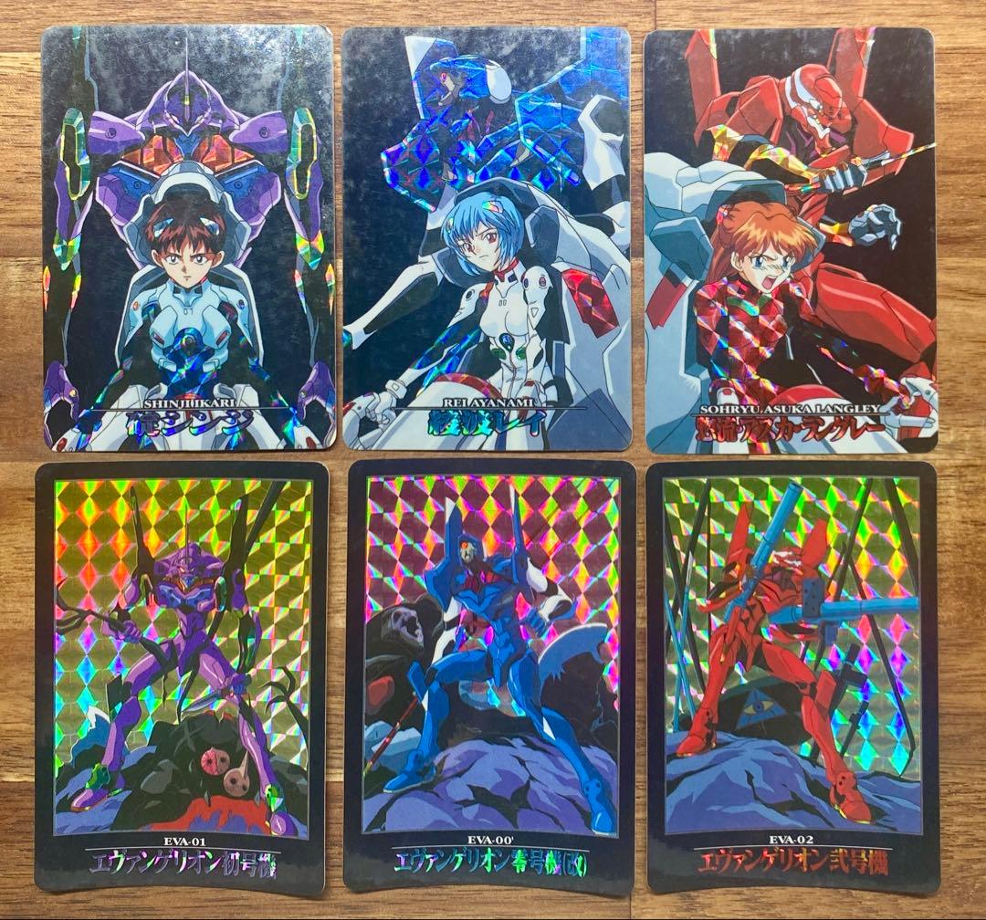 カードダス 新世紀エヴァンゲリオン 第一弾 セミコンプ（108枚中98枚