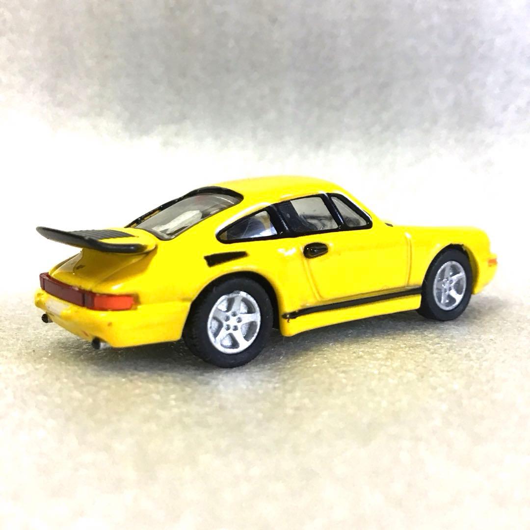 ルパン四世様 リクエスト確認用　 ポルシェ　ベース　RUF CTR ミニカー黄色 ルパン四世様 リクエスト確認用 ポルシェ ベース RUF CTR ミニカー黄色