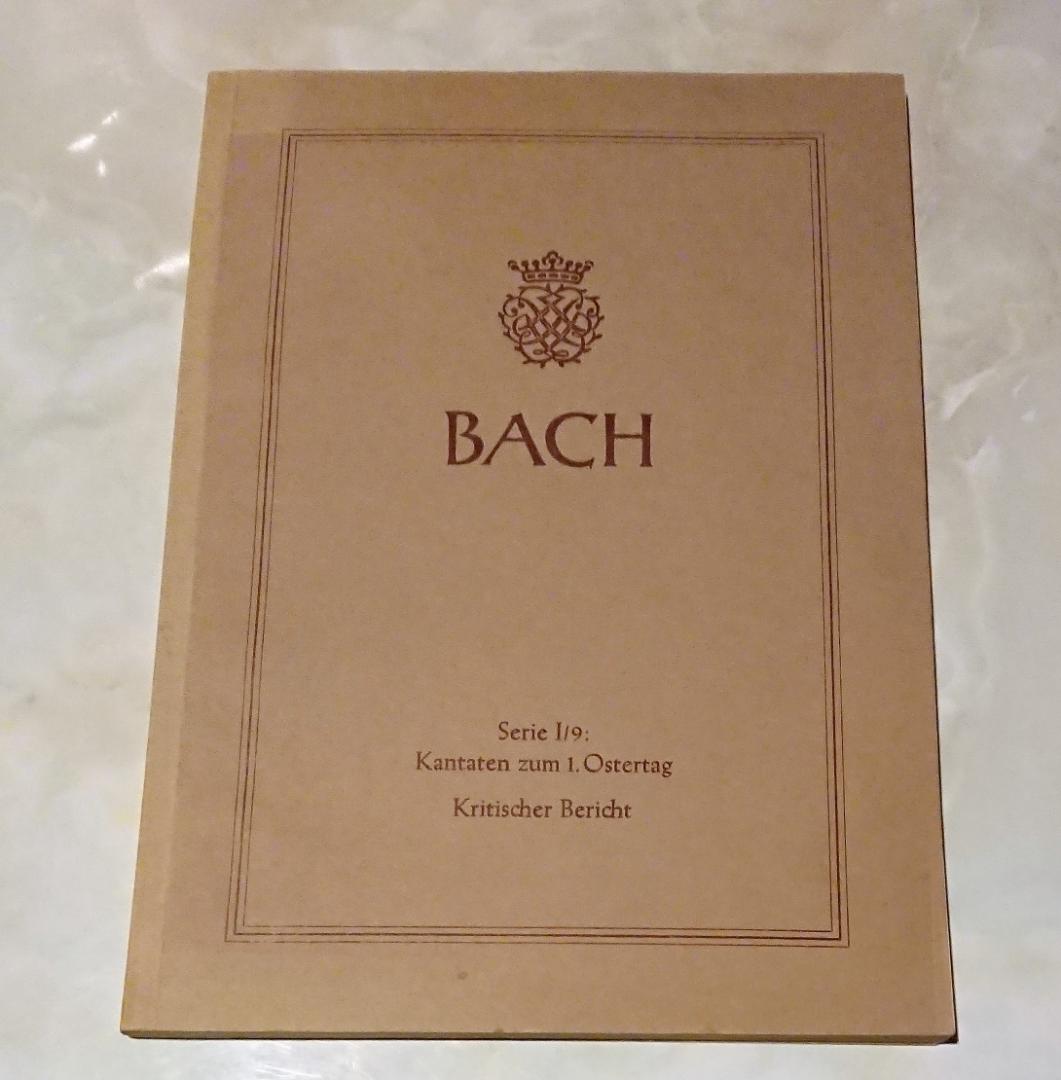 洋書独文 新バッハ全集 批判校訂報告書I/9:復活節第1日曜日のための