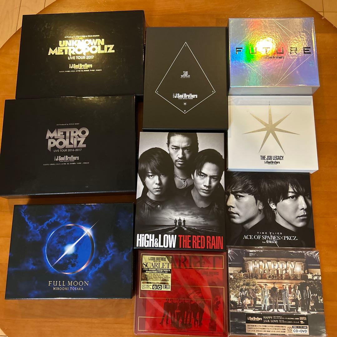 三代目jsb DVD＆CD  まとめ売り 三代目JSOULBROTHERS スタジアム JSBFOREVERONE DVD 三代目 J SOUL