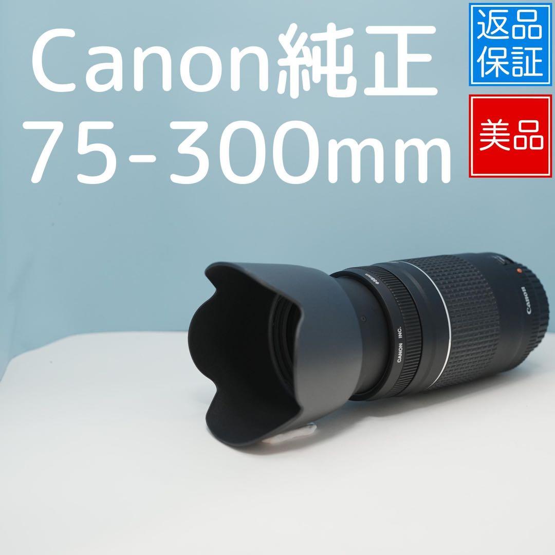Canon純正 75-300mm 望遠レンズ 美品 a3956 Amazon.com : Canon EF 75-300mm f/4-5.6 III Telephoto Zoom Lens for