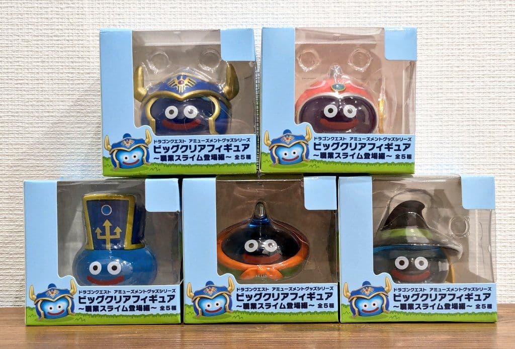 ドラゴンクエスト AM ビッグクリアフィギュア 職業スライム登場編 全5