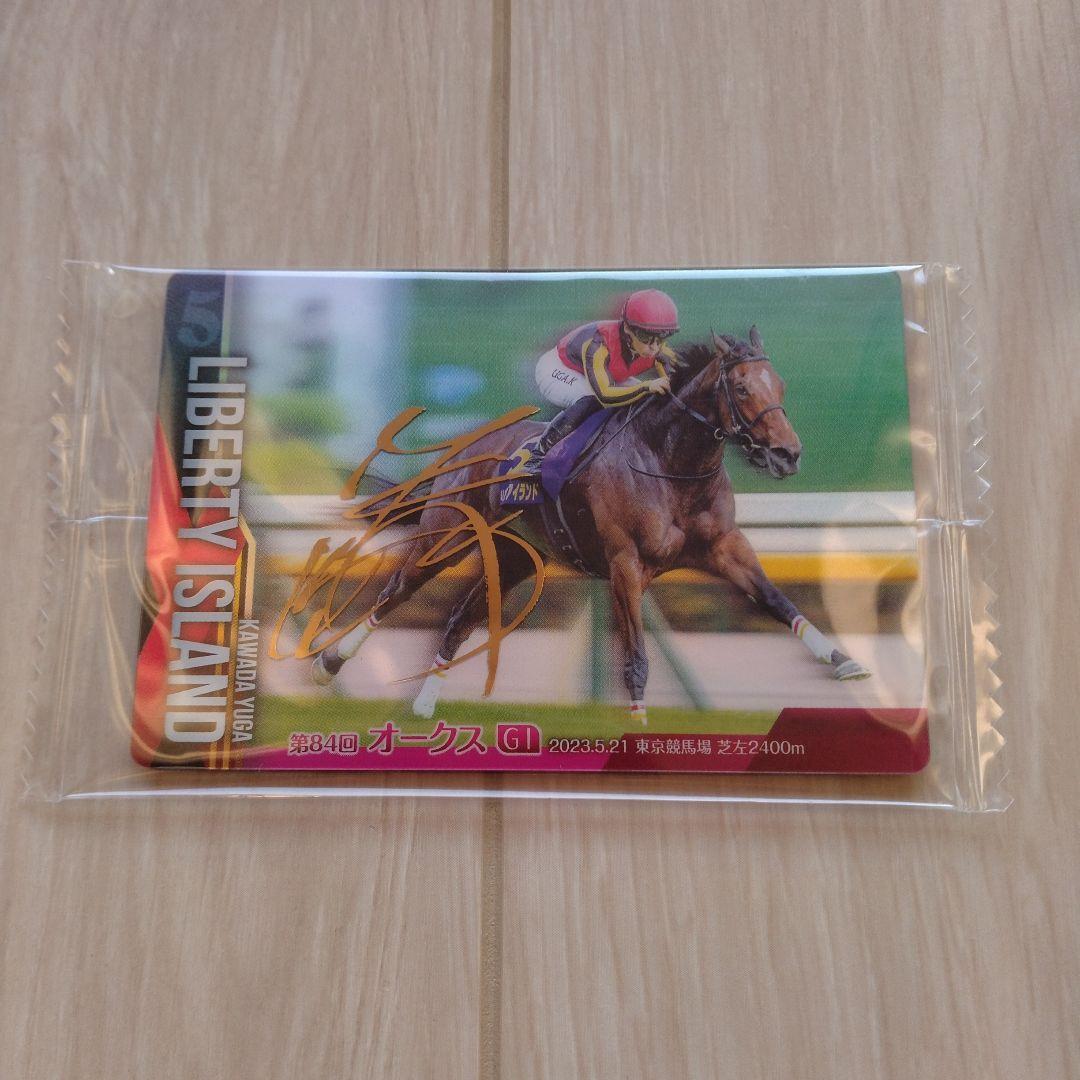 サラブレッドホースコレクション リバティアイランド サイン入りカード