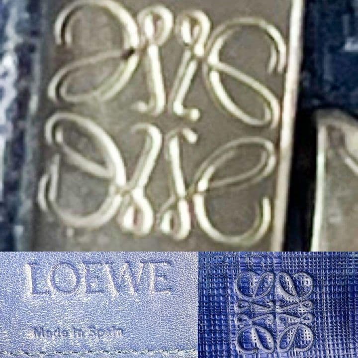 マリエモーン様専用】ロエベ ニュートレド ロゴ型押し 牛革