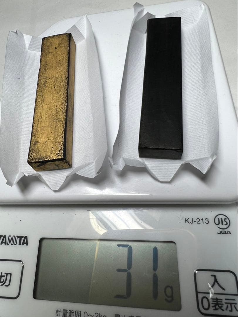 奈良老舗極印純松煙金と黒2点 最高峰一丁型枯古墨！ - hiters.su 日本