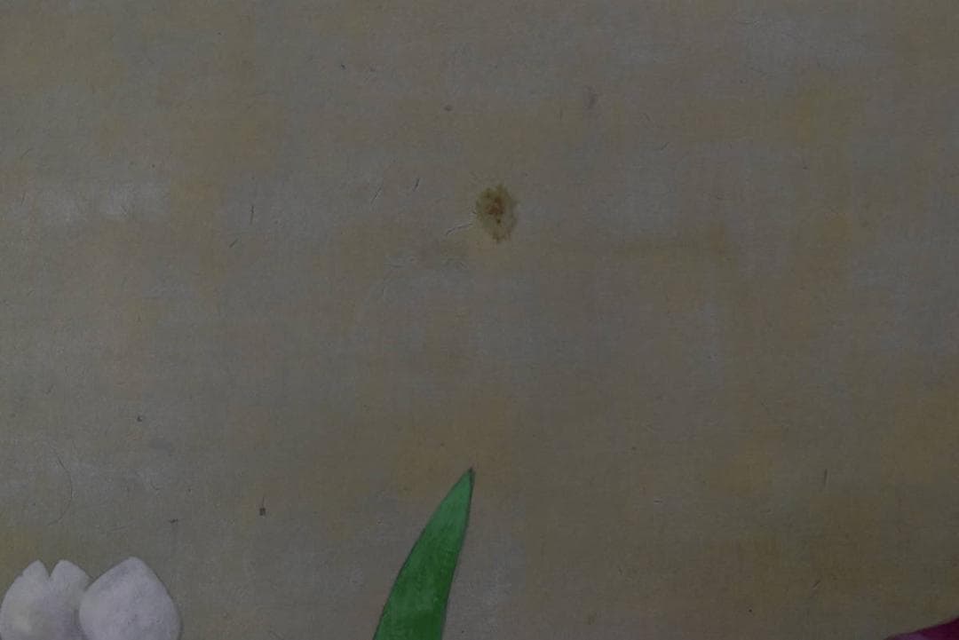 真作】曲子光男/花菖蒲図/大横物/掛軸/名家伝来/AA-229 - メルカリ