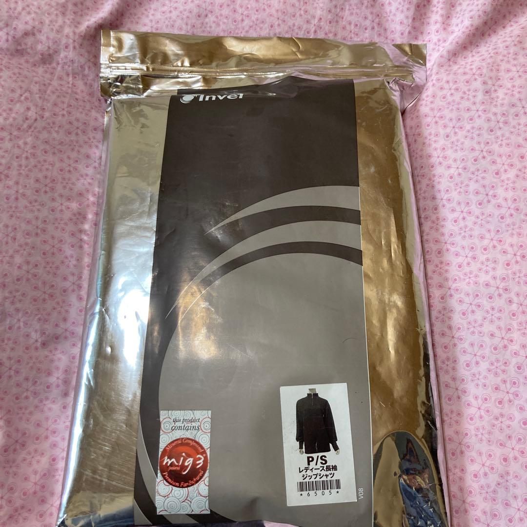 インヴェル リカバリーウェア 長袖ジップシャツ ブラック Sサイズ 限定品