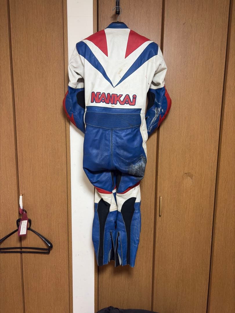 NANKAI ナンカイ レーシングスーツ 革ツナギ サイズL - メルカリ