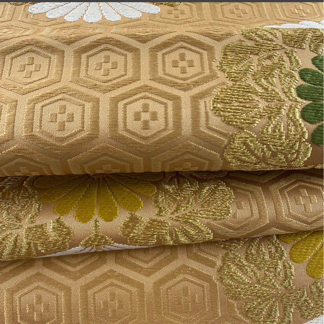 逸品 人間国宝 喜多川平朗 有職織物 開き名古屋帯 - メルカリ