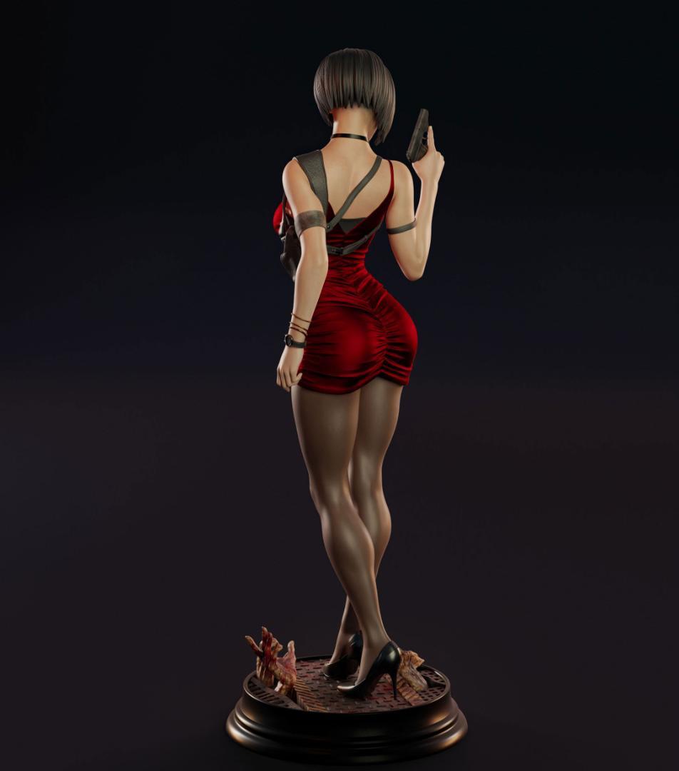 1/4　未塗装 未組立　フィギュア　ガレージキット 【 Ada 】