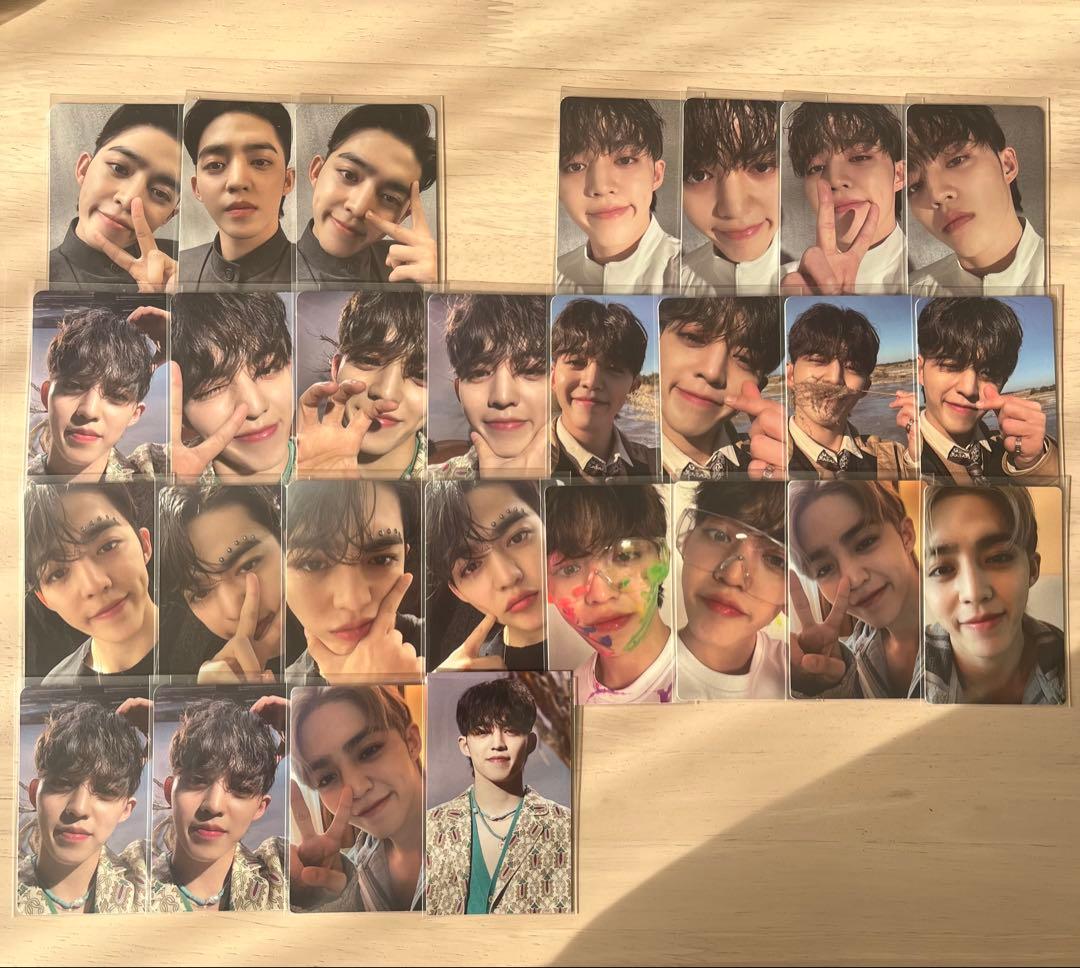 face the sun エスクプス　トレカ　セミコンプ セブチ エスクプス FACE THE SUN トレカ コンプリート SEVENTEEN