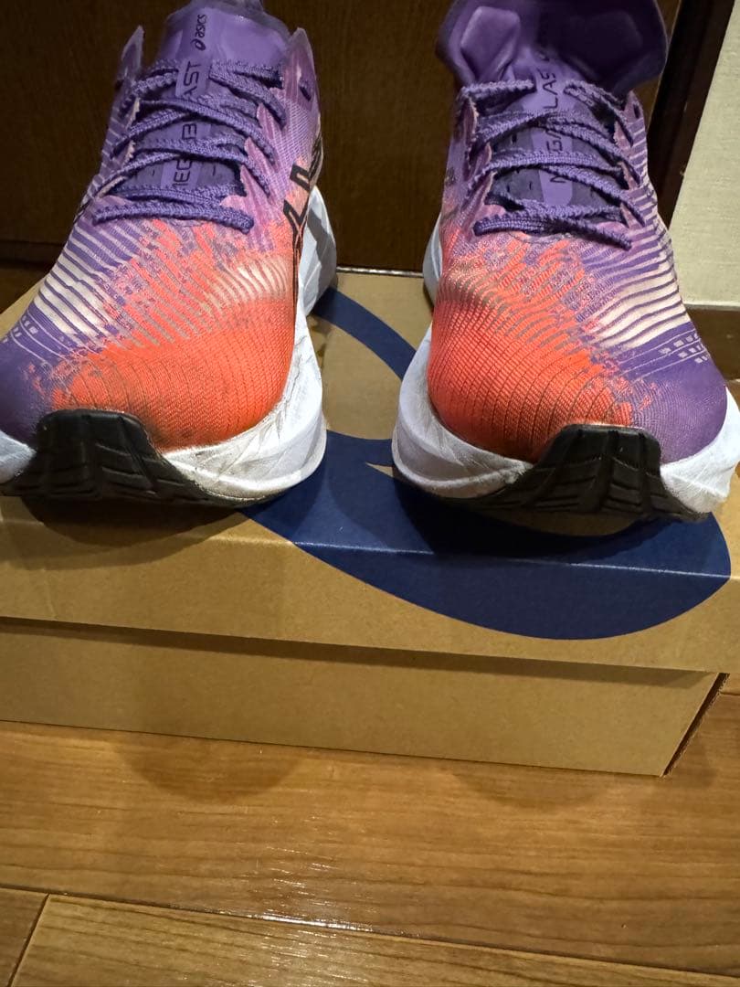ASICS megablast 25.5cm アシックス メガブラスト 江戸紫