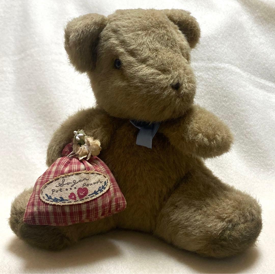 昭和レトロ くま オルゴール ぬいぐるみ テディベア 首振り - メルカリ