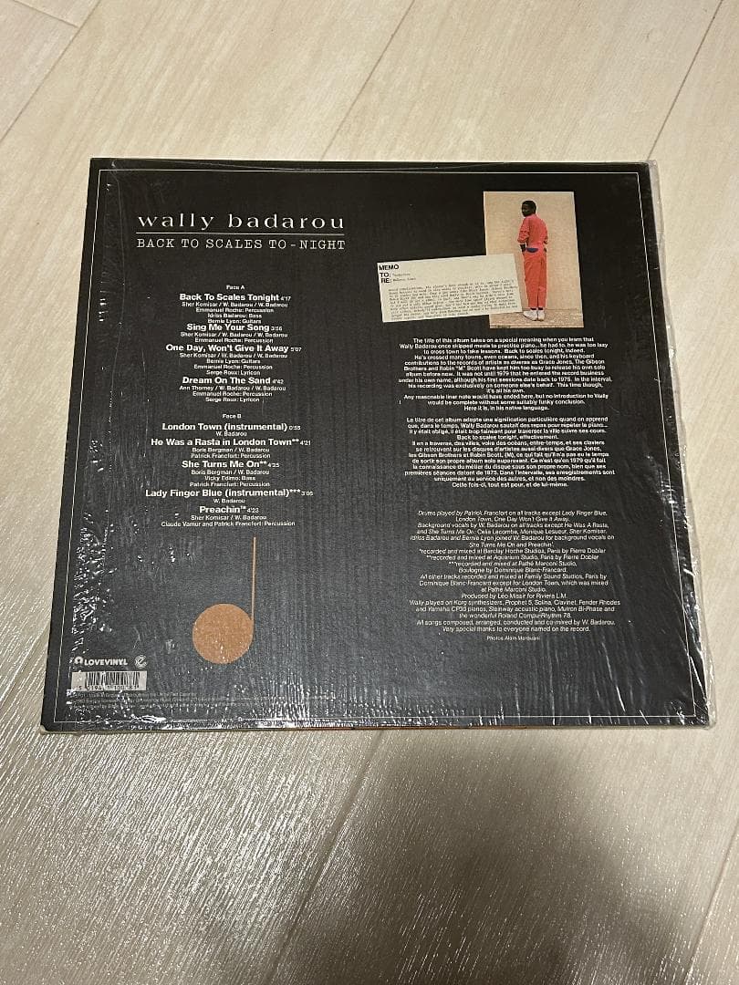 MUROプレイ Wally Badarou 1stアルバム 再発LPレコード - メルカリ