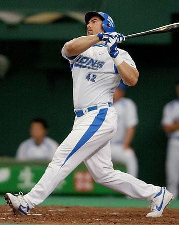 激レア品西武ライオンズ時代カブレラバット - メルカリ