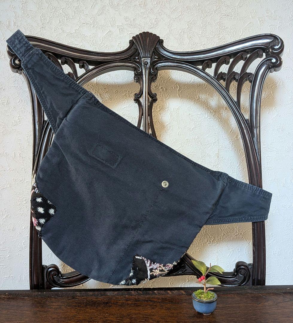 祝新春❗️《吉田カバンとWolf＆flower》古布藍染　ミナ　PJC　バッグ