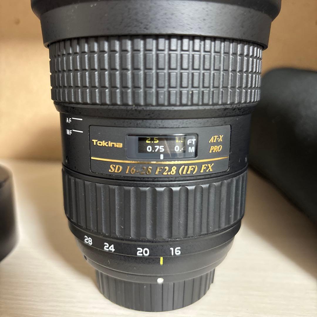 値下げ】Tokina SD 16-28 F2.8(1F)FX レンズケース付き - メルカリ