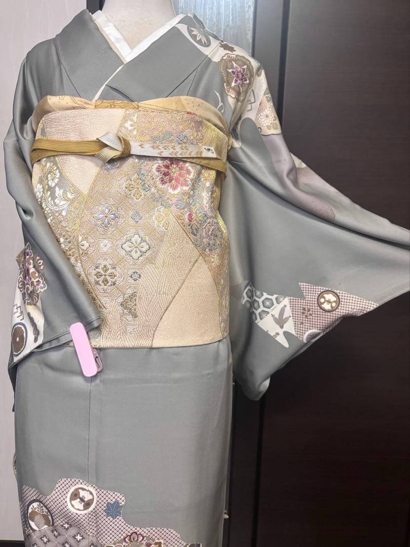 帝王紫 訪問着 フルセット 入学式 卒業式 お宮参り - メルカリ