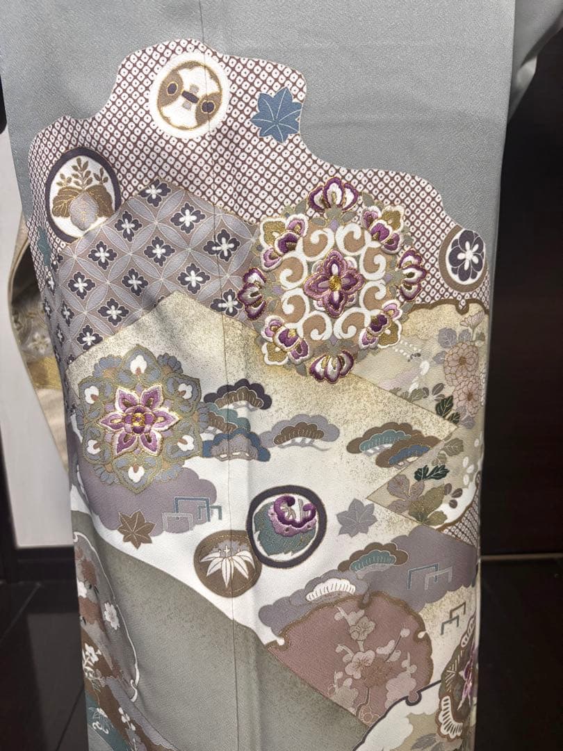 帝王紫 訪問着 フルセット 入学式 卒業式 お宮参り - メルカリ