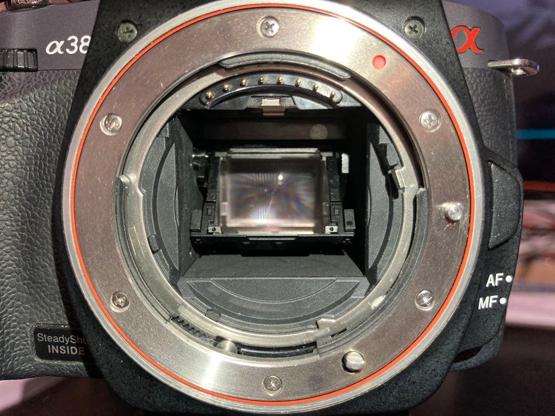 値下】SONY α380 デジタル一眼レフカメラ 14.2メガピクセル