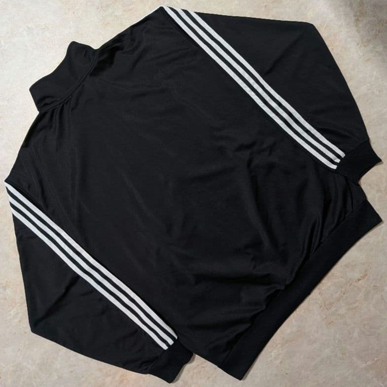 超希少⭐廃盤品 アディダスベッケンバウアートラックジャケット黒白2XL