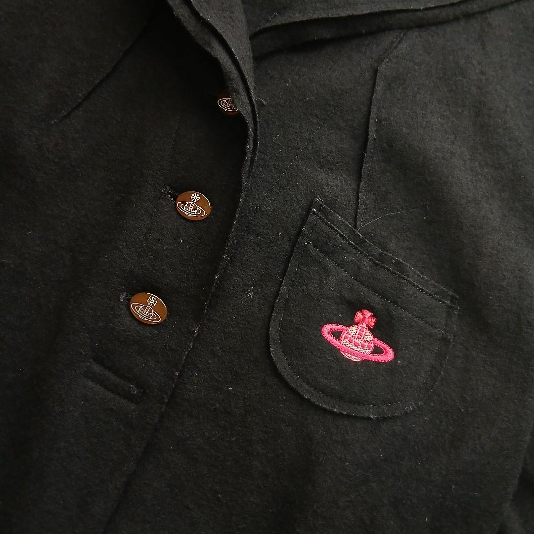 Vivienne Westwood】オーブ ウールギャバ チュニックワンピース - メルカリ