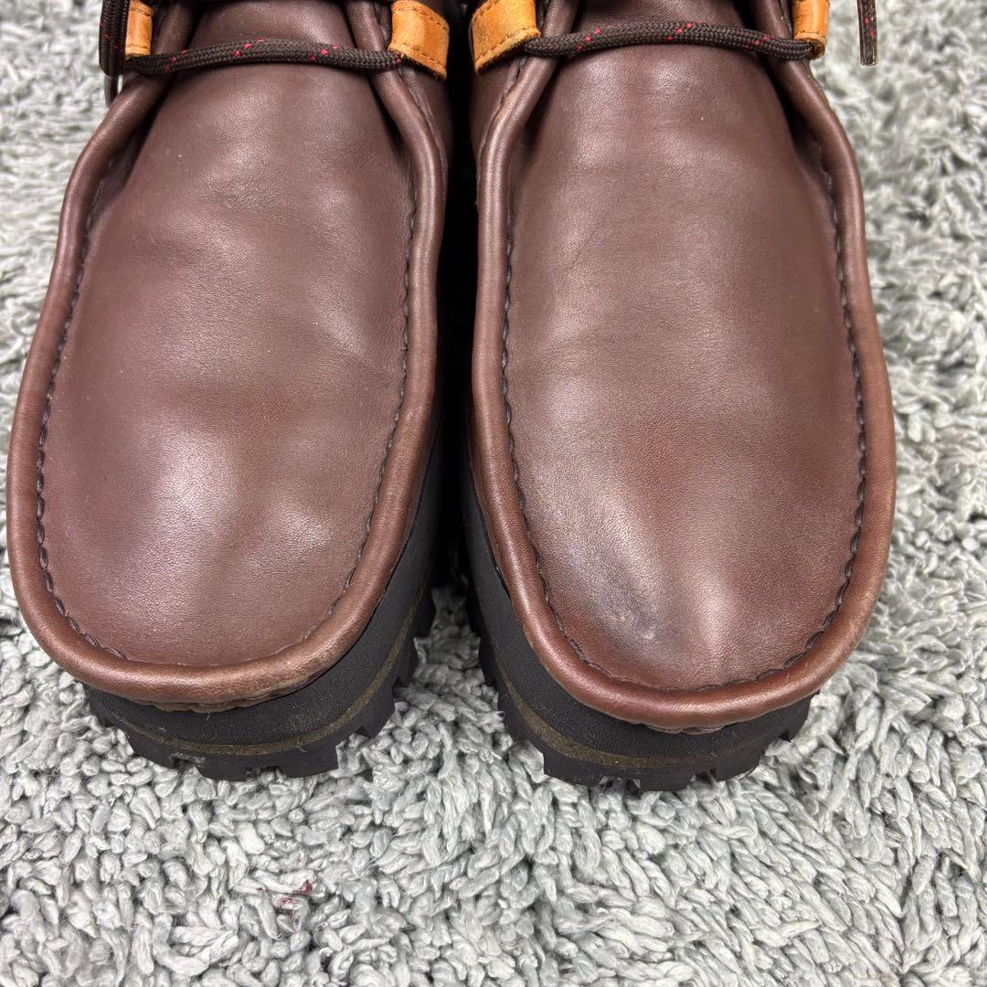 珍品 Clarks Wallabees OUTDOOR クラークスワラビーハイ - メルカリ