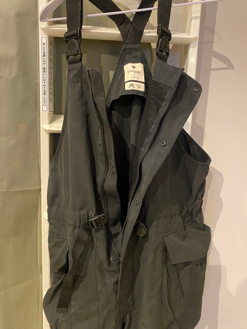 snow peak ブラックオーバーオール XL | 激安通販のイーサプライ