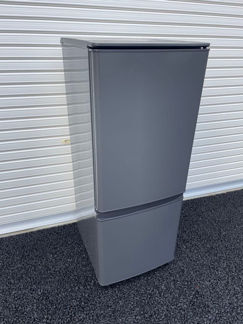 福岡市近郊限定　三菱　冷蔵庫　高年式　美品　MR P15G H1 冷蔵庫 Pシリーズ マットチャコール MR-P15G-H [146L /2ドア /右開き