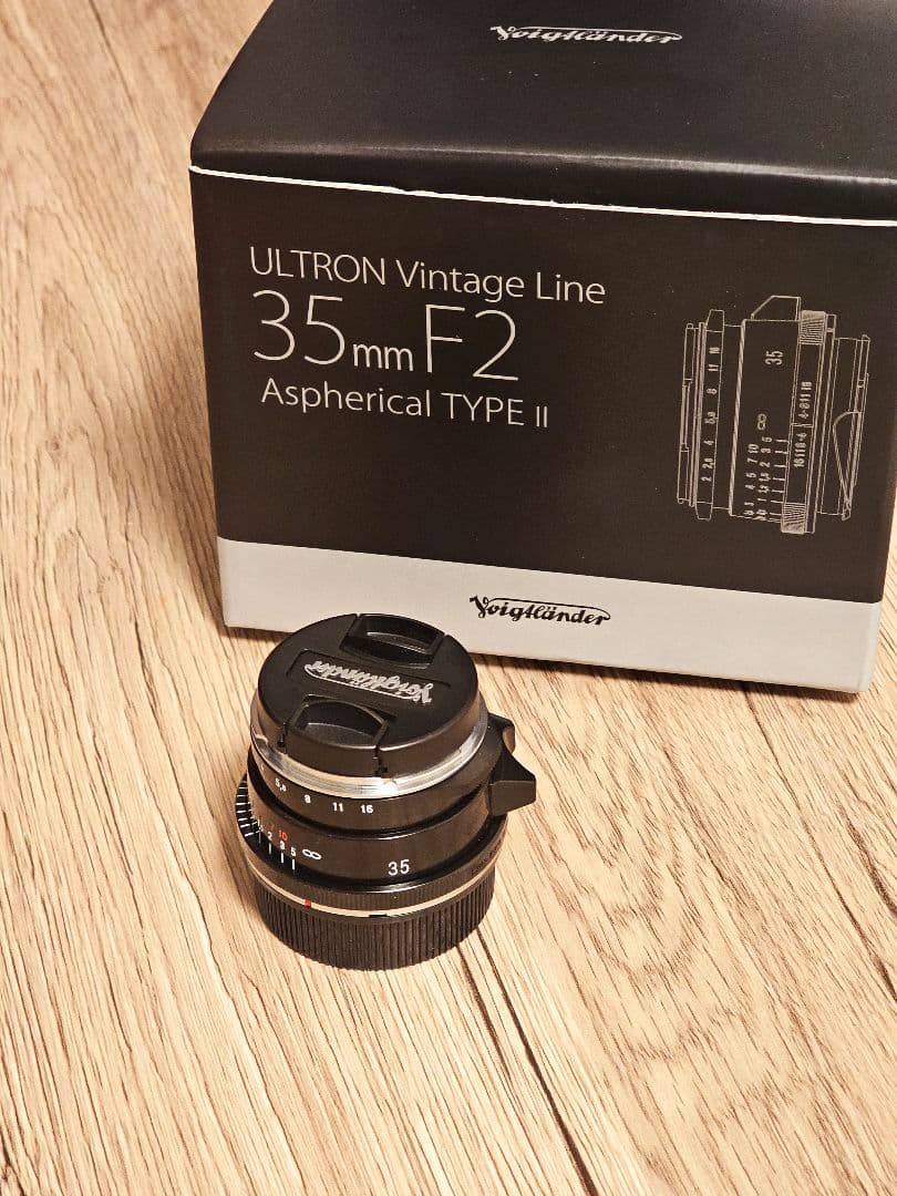 レンズ(単焦点) ULTRON Vintage Line 35mm F2 TYPE II Voigtlander Vintage Line 35mm F2 COLOR-SKOPAR