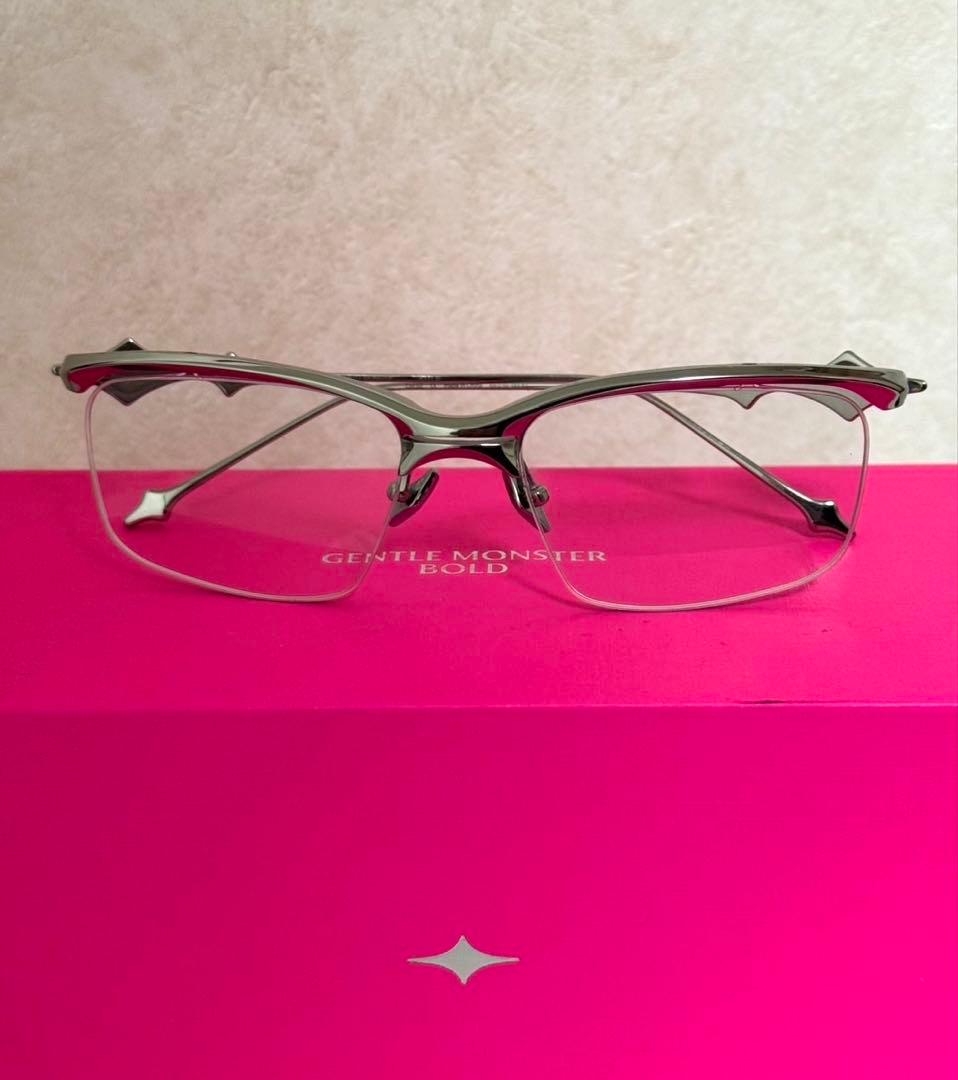 確実正規品 Gentle Monster KRO02 リムレスメガネ - メルカリ