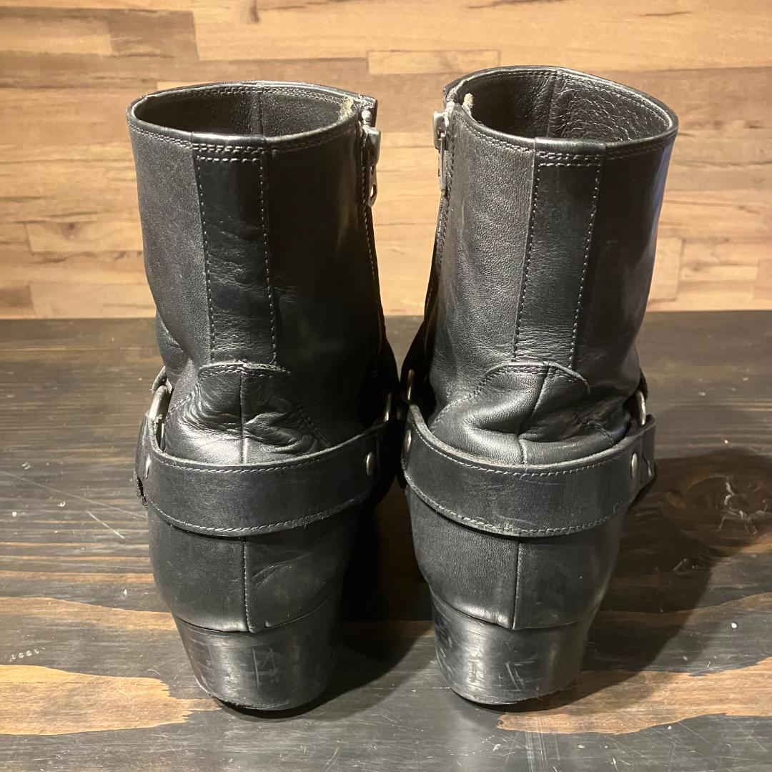 whoop-de-doo　ヒールブーツ　リングベルト/本革/厚底　26.5cm