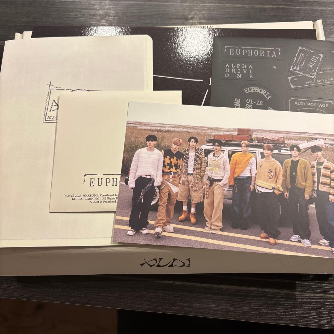 ALD1 EUPHORIA STAR ROAD ver. アルバムのみ ポスカ付 - メルカリ