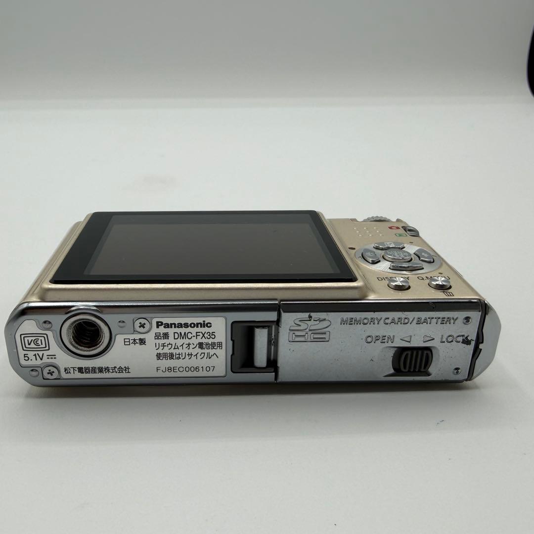 Panasonic LUMIX DMC-FX35 デジカメ シャンパンゴールド - メルカリ