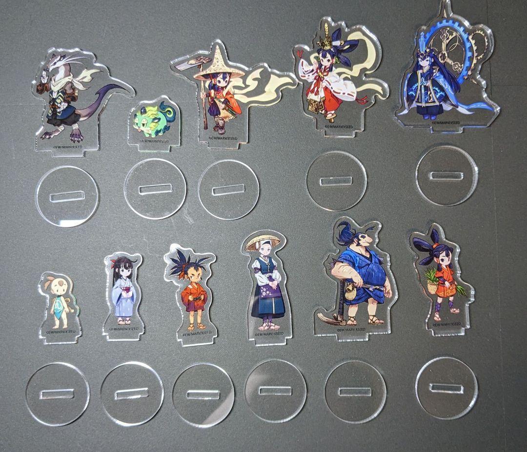 天穂のサクナヒメ アクリルスタンド ゲーム版イラスト Anique Shop JAPAN