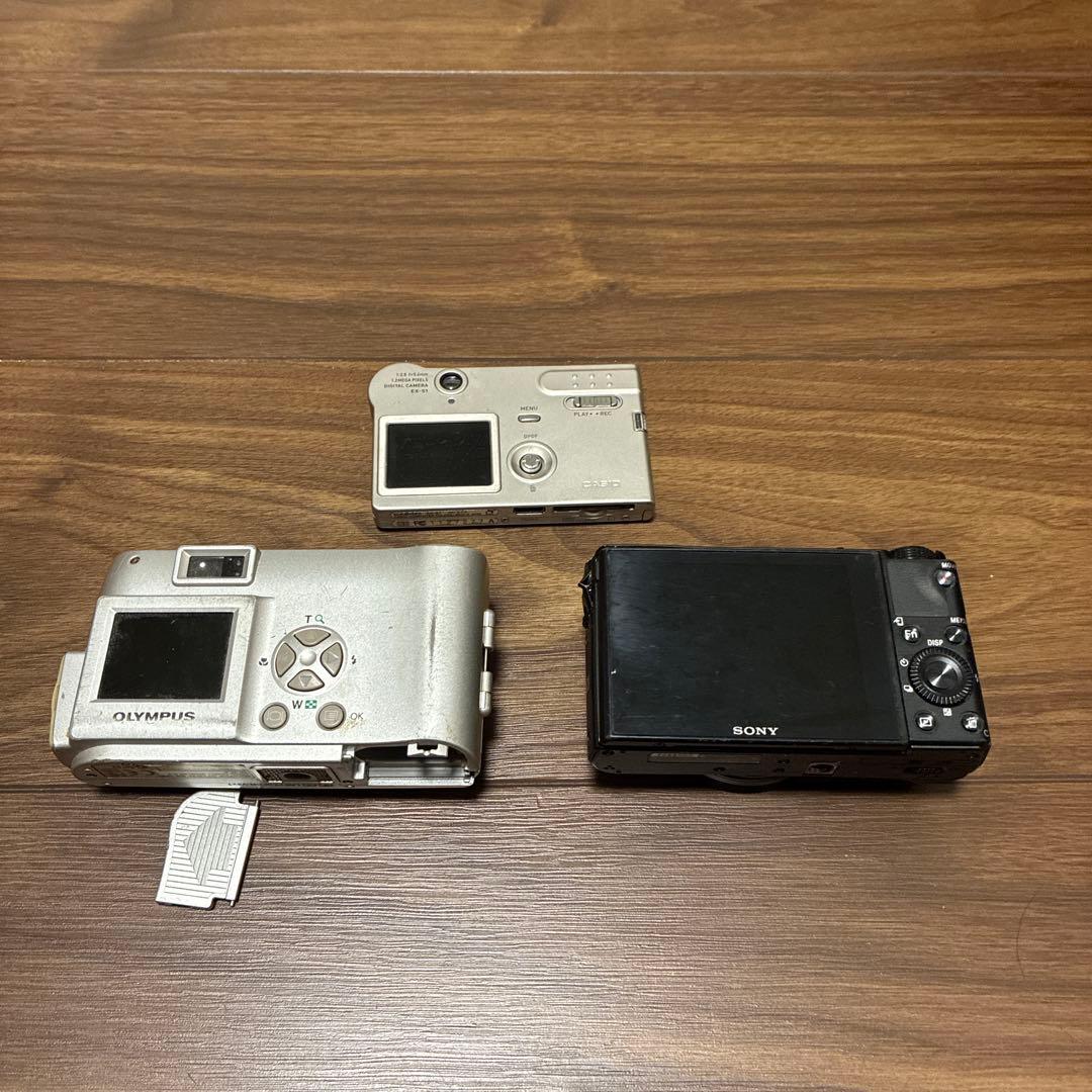 ジャンク】デジタルカメラ 3台 まとめ売りの通販はau PAY マーケット