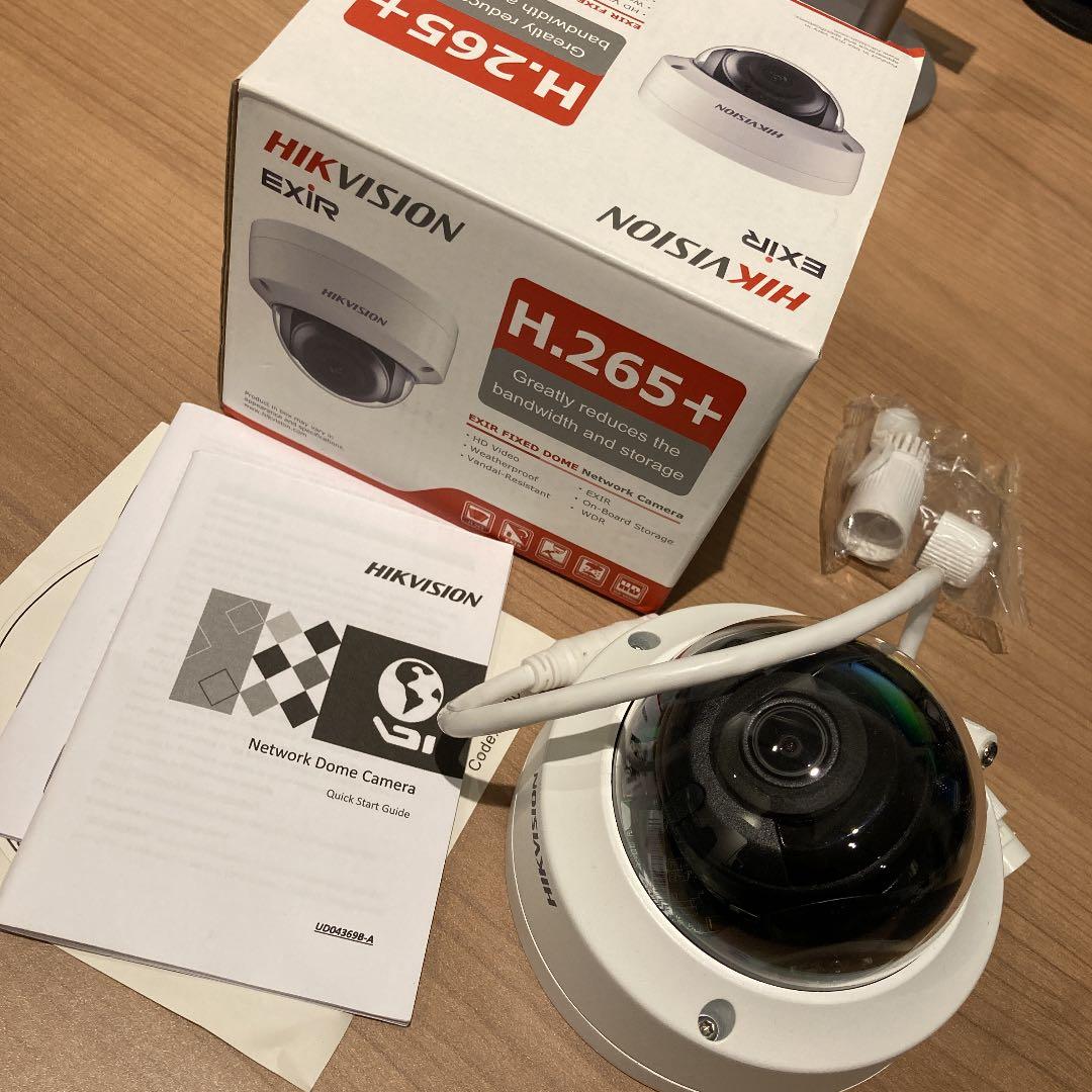 【未使用】HIK VISION  H.265+ ネットワーク防犯カメラ Alibaba.com上の高品質なHikvision H.265 IPカメラメーカーとHikvision
