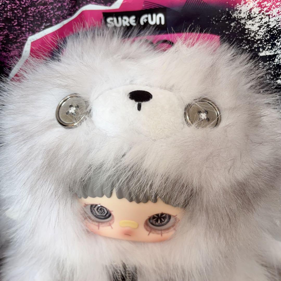 Maymei メイメイ新作 反逆シリーズ 放空 うさぎ 白 ぬいぐるみ