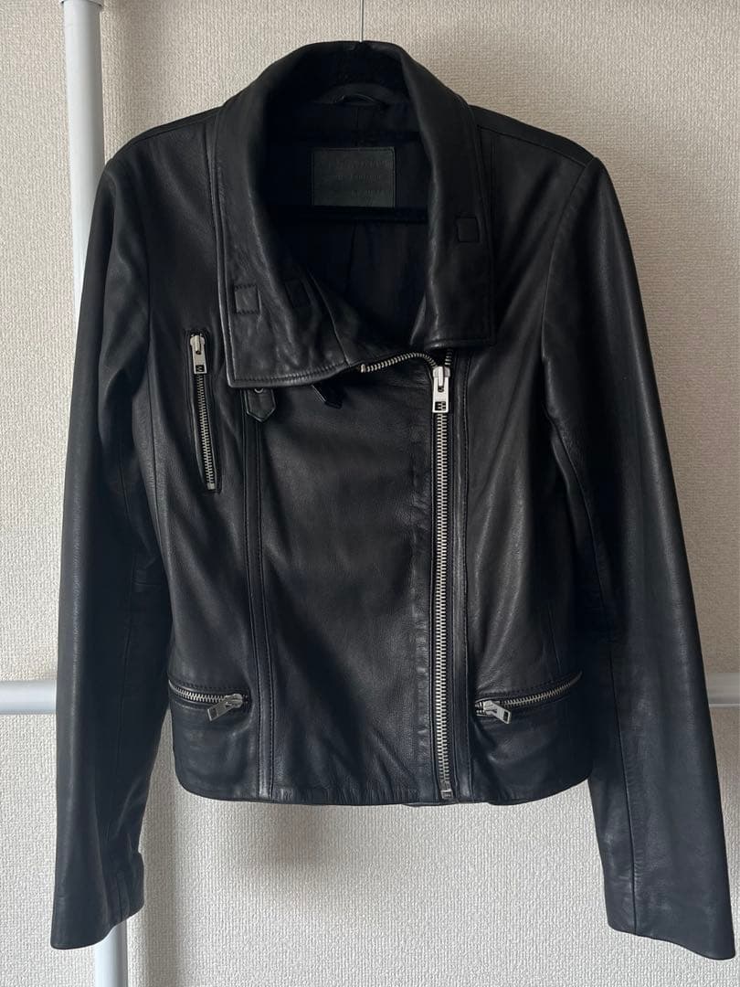 美品　ALL SAINTS レザージャケット　BALES ALLSAINTS（オールセインツ） レザージャケット ライダース MASONE