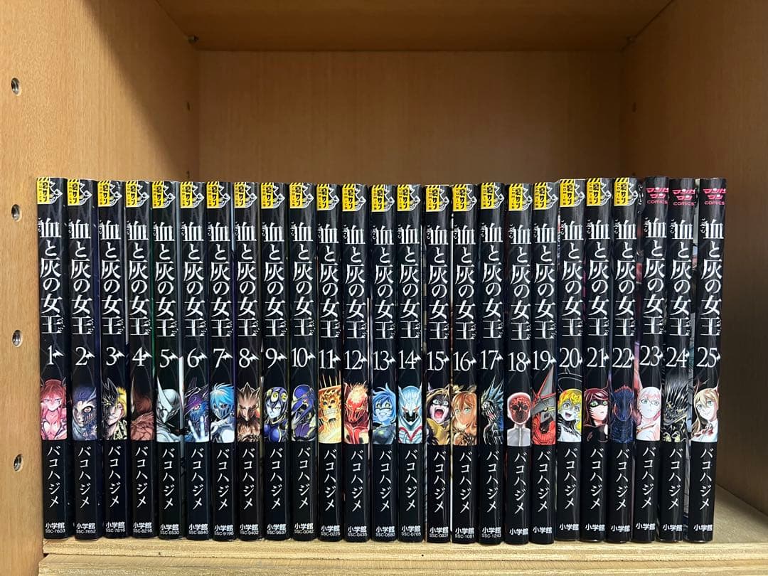 【状態良好】血と灰の女王 　全25巻完結 　まとめセット 　バコハジメ 血と灰の女王 (全25巻) Kindle版