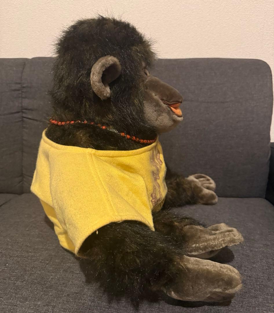 レトロ】ゴリラ チンパンジー 特大 ぬいぐるみ campUSA アンティーク