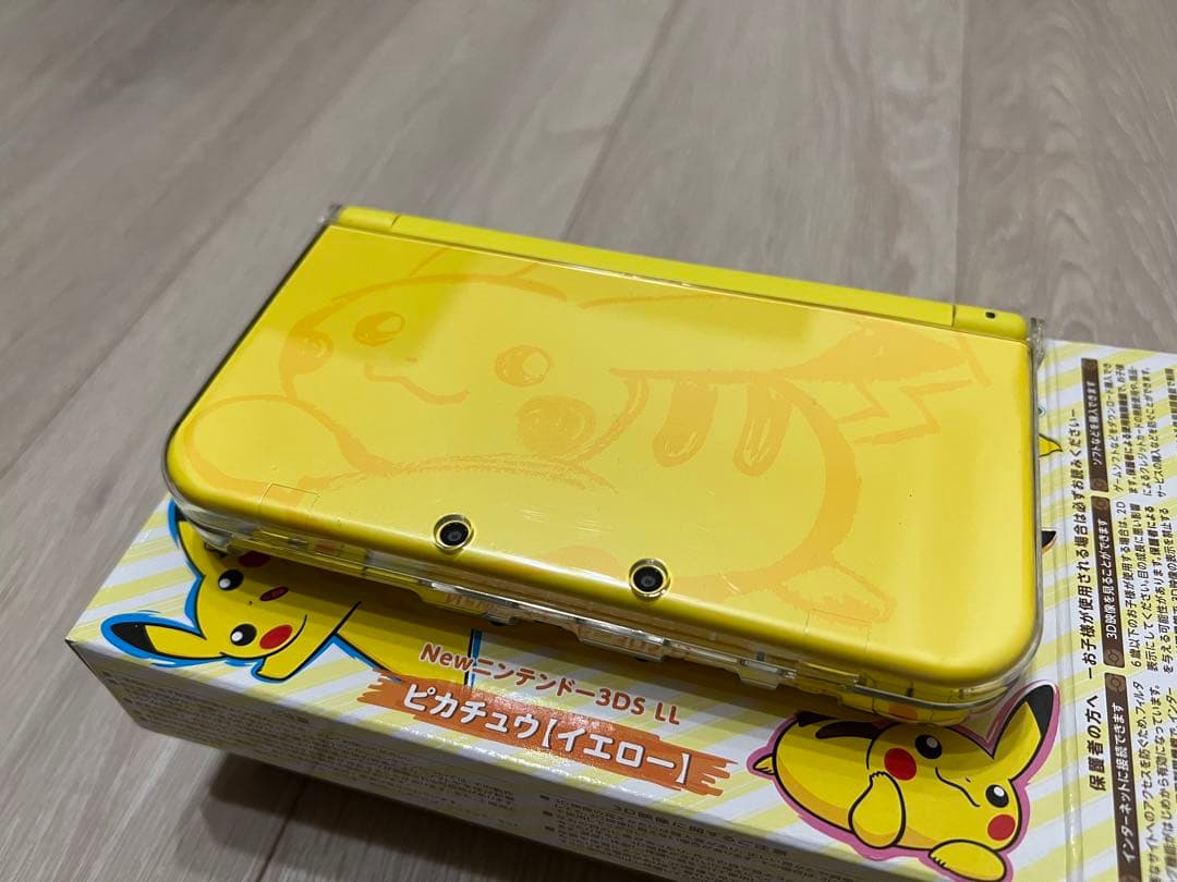 超美品】Newニンテンドー3DS LL ピカチュウ【イエロー】 - メルカリ