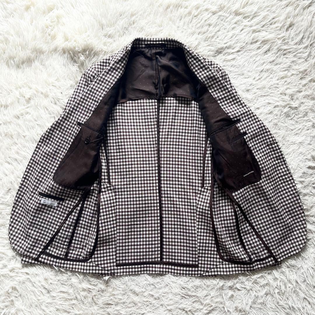 <極美品>TAGLIATORE ピーノレラリオ ウールシルク ジャケット 48 極美品>TAGLIATORE ピーノレラリオ ウールシルク ジャケット 48 - メルカリ