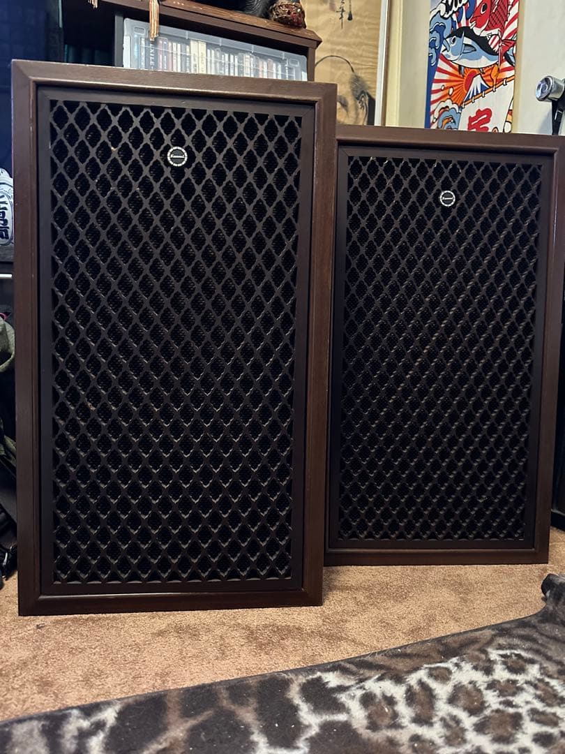 SANSUI SP-100 良音 完動品 Pair of Sansui SP-100 3 Way Speaker Original Made in Japan Work