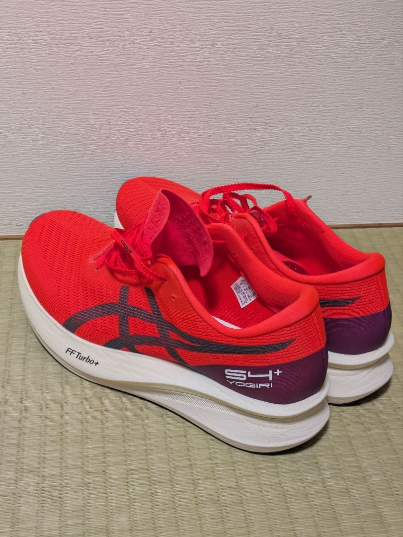 アシックス S4+ YOGIRI 28.0cm FLASH RED