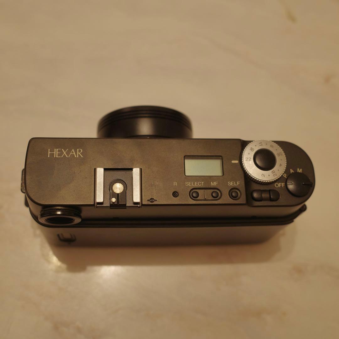 ジャンク品】KONICA HEXAR コンパクトフィルムカメラ