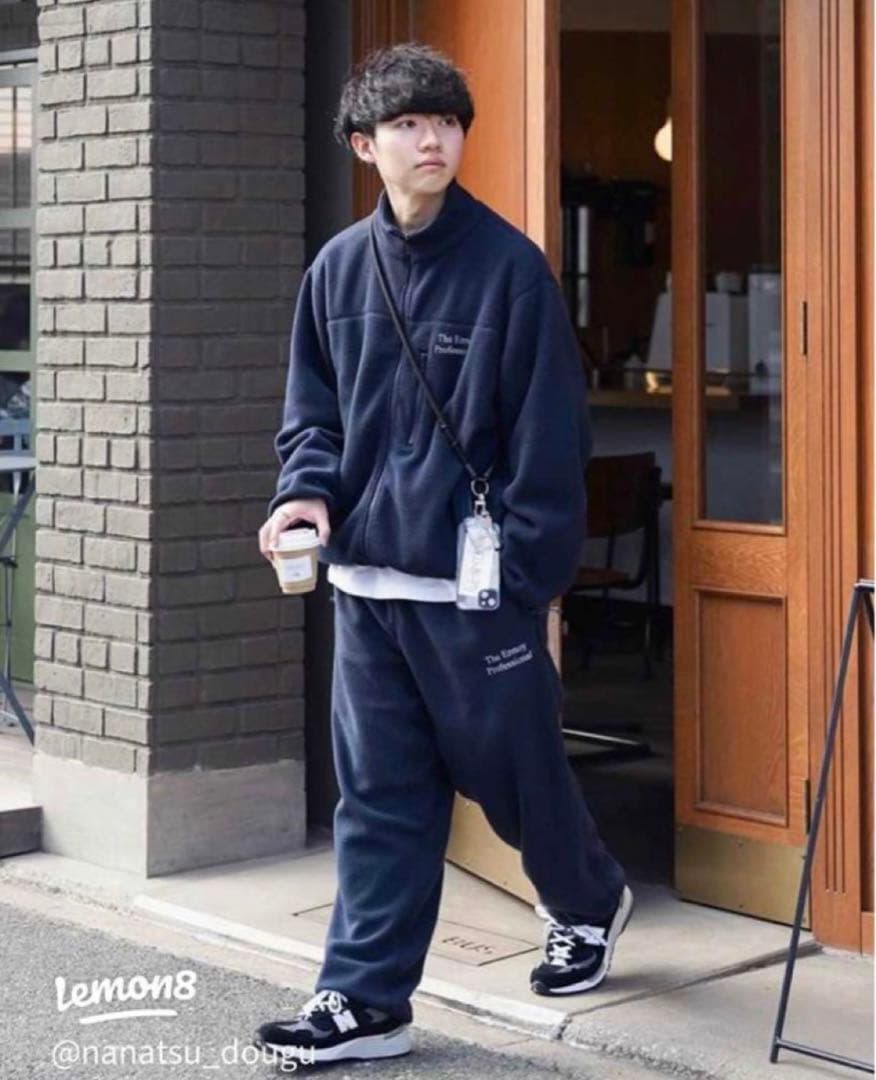 限定値下 ENNOY スタイリスト私物 シティフリースジャケット ネイビー